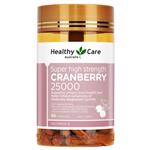 Healthy Care Super Cranberry 25,000 90 Capsules