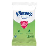 Buy Kleenex Anti-bacterial Wipes 15 Pack Online at Chemist Warehouse®