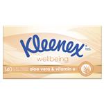 Kleenex Facial Tissues Aloe Vera 140 Pack