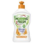 Morning Fresh Dishwashing Liquid Antibacterial Orange & Tea Tree 400ml
