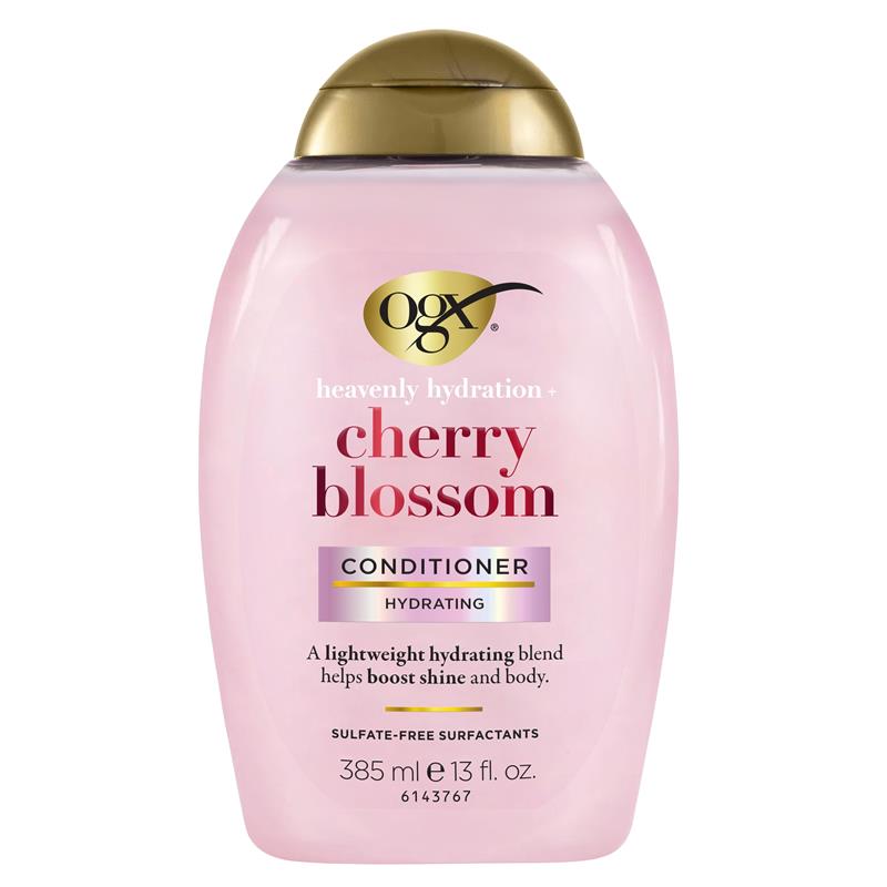 Buy OGX Heavenly Hydration Cherry Blossom Conditioner 385ml Online at ...