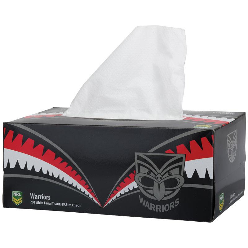 Buy NRL Tissue Box 2Ply New Zealand Warriors 200 Online at Chemist