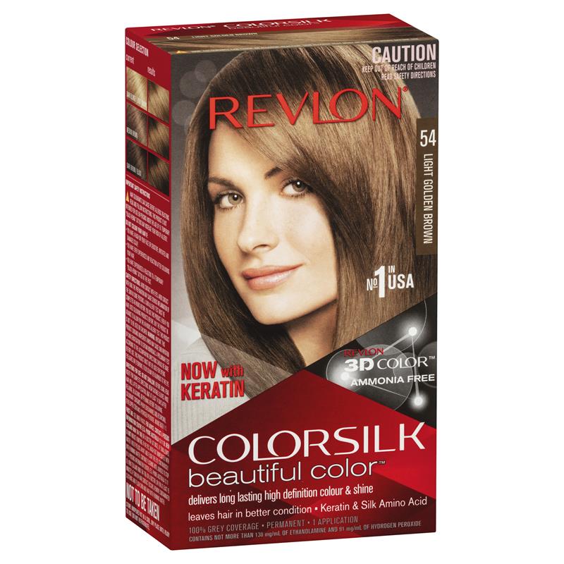 Revlon Colorsilk 54 Light Golden Brown