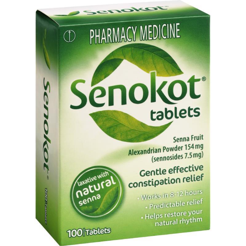 Buy Senokot Constipation Relief Laxative 100 Tablets Online At Chemist Warehouse®