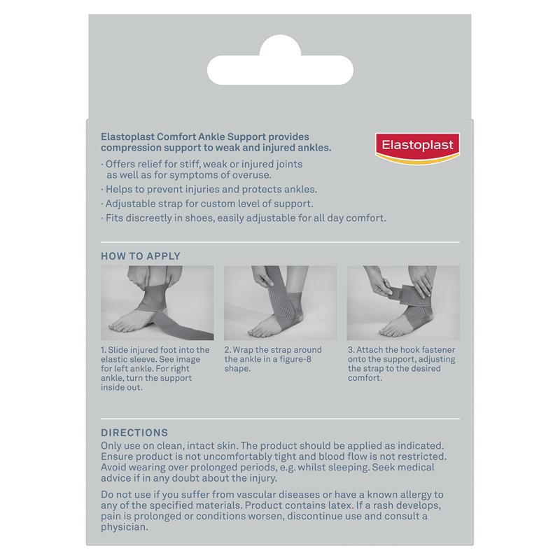 Buy Elastoplast Wrap Around Ankle Support Medium 1 Pack Online at Chemist Warehouse®