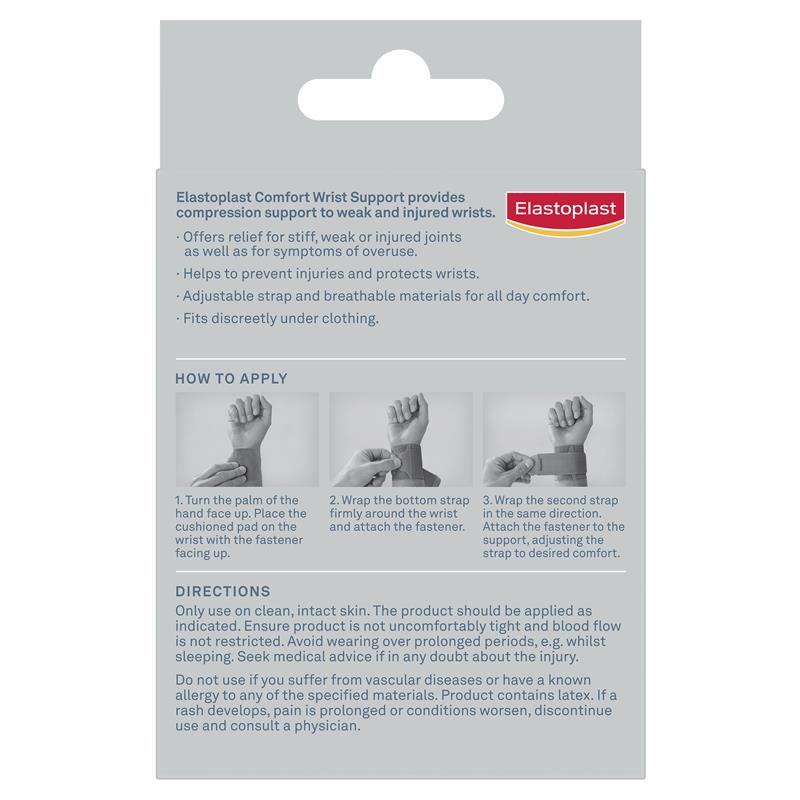 Buy Elastoplast Wrap Around Wrist Support Adjustable 1 Pack Online at