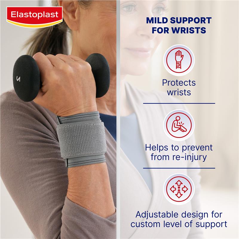 Buy Elastoplast Wrap Around Wrist Support Adjustable 1 Pack Online at