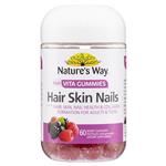 Nature's Way Adult Vita Gummies Hair Skin & Nails 60 Gummies