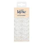 Lady Jayne 17022CL Spiral Hair Elastic Clear 8 Pack