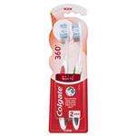 Colgate Toothbrush Optic White Platinum Medium 2 Pack
