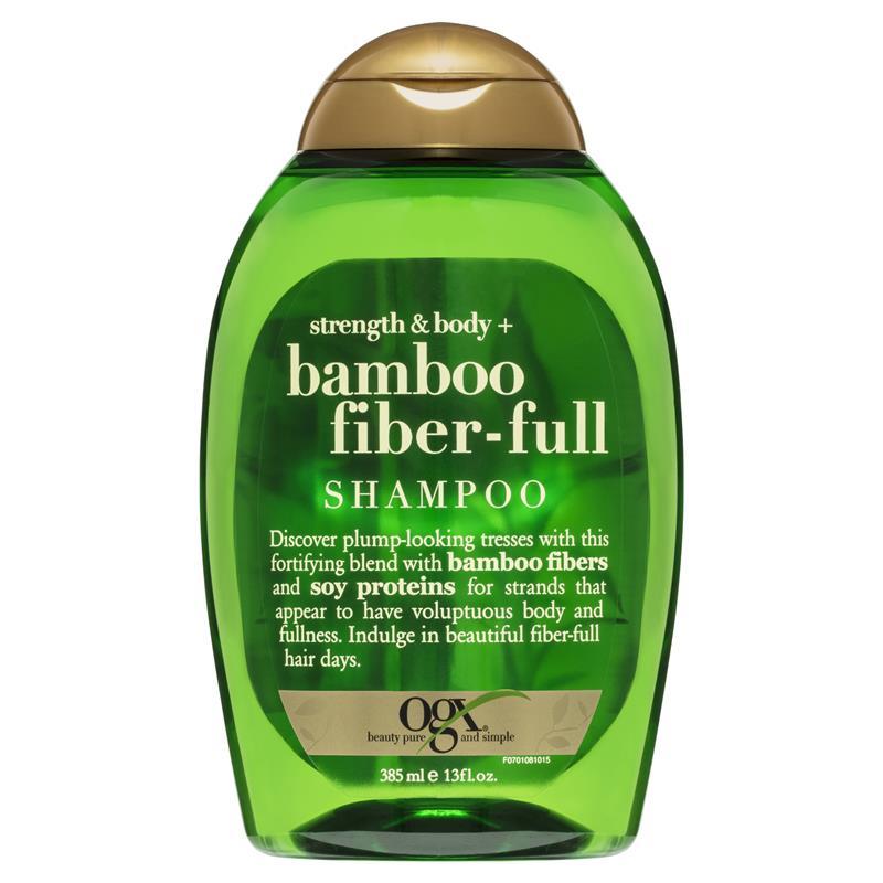 Buy OGX Strength + Body Bamboo Fiber Full Shampoo 385ml Online at