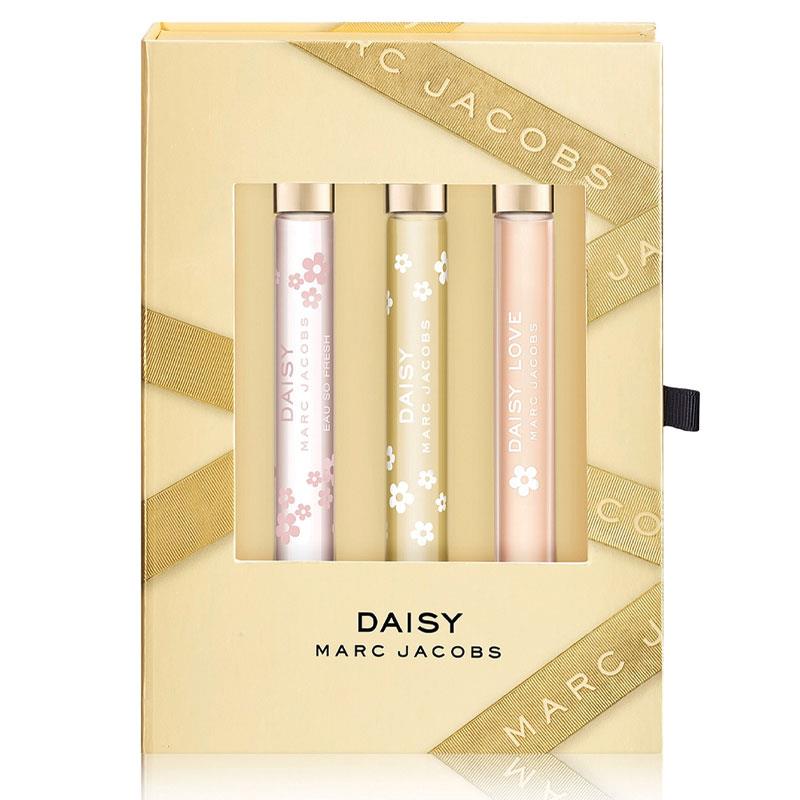 Marc jacobs daisy eau de toilette 10ml spray 3 piece best sale set