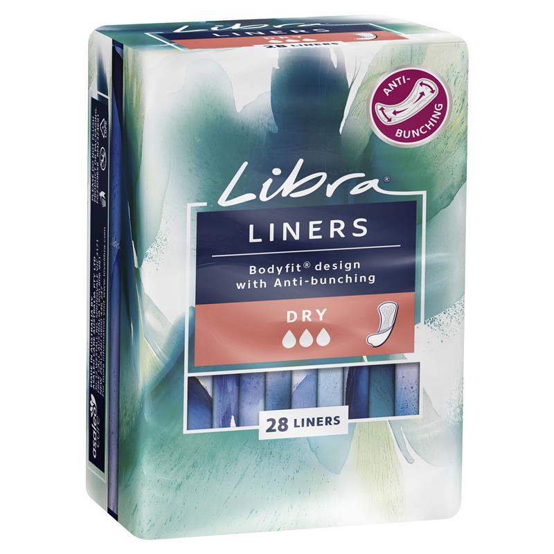 Buy Libra Liners Dry 28 Online at Chemist Warehouse®