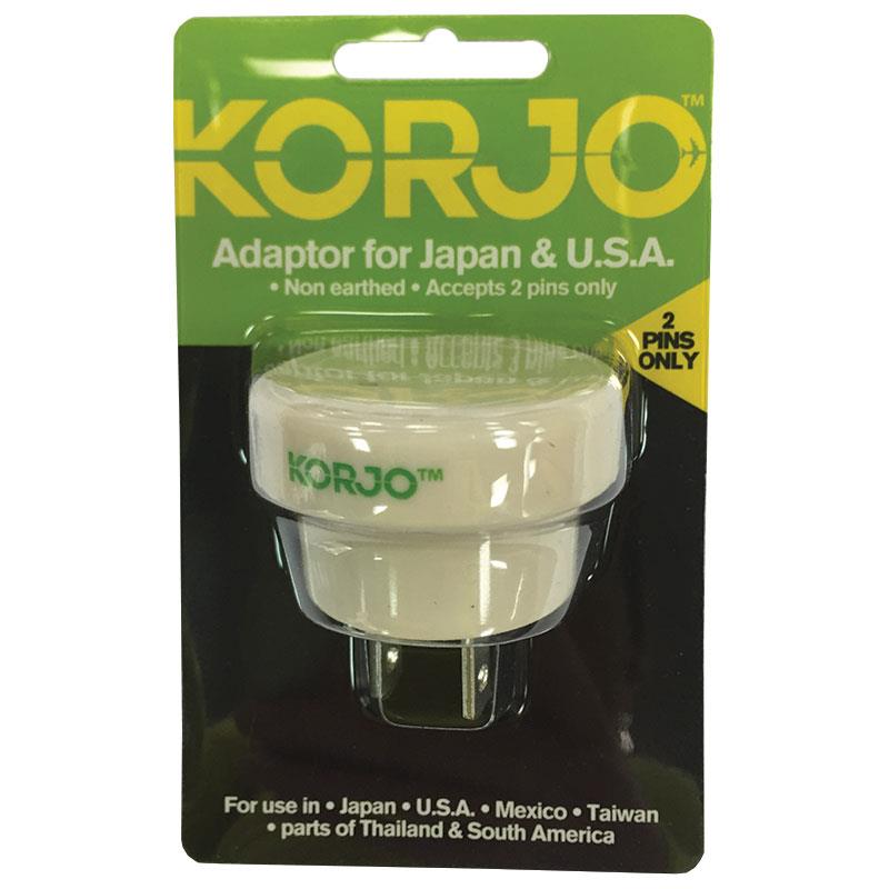 korjo travel adaptor for japan