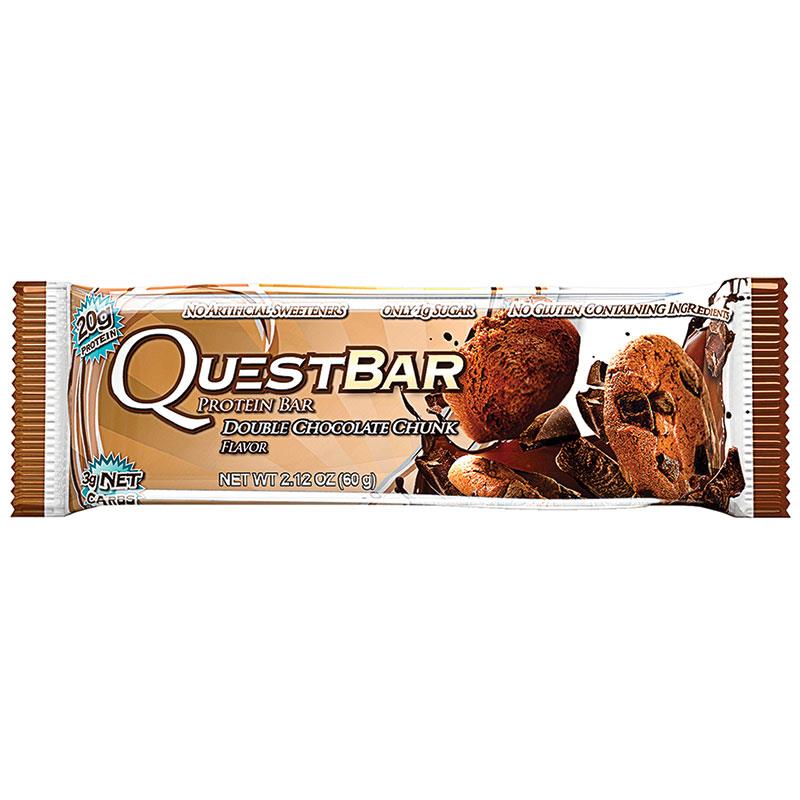 Buy Quest Protein Bar Double Chocolate Chunk 60g Online at Chemist