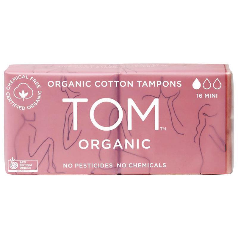 Tom Organic Tampons Mini 16 Pack