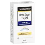 Neutrogena SPF 50+ Ultra Sheer Fluid 40ml