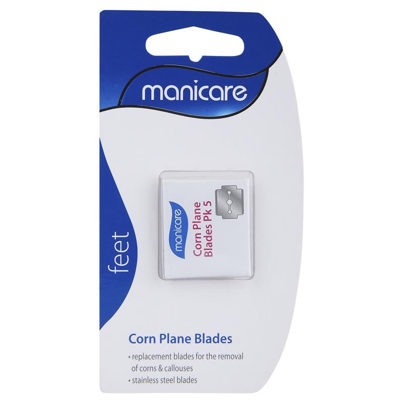 Buy Manicare 411 Corn Plane Blades 5 Pack Online at Chemist Warehouse®