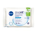 Nivea Daily Essentials Biodegradable Micellar Cleansing Wipes 25 Pack