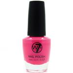 W7 Nail Enamel 14 Fluorescent Pink - Pink