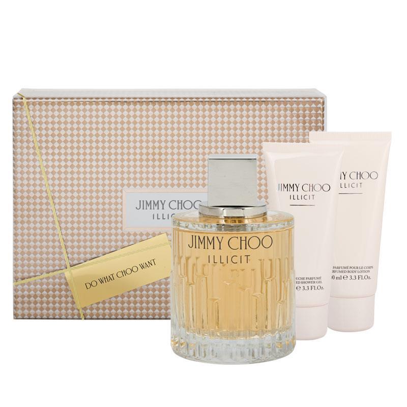 Buy Jimmy Choo Illicit Eau de Parfum 100ml Spray 3 Piece Set Online at