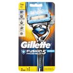 Gillette Fusion ProShield Razor Chill 2 Up