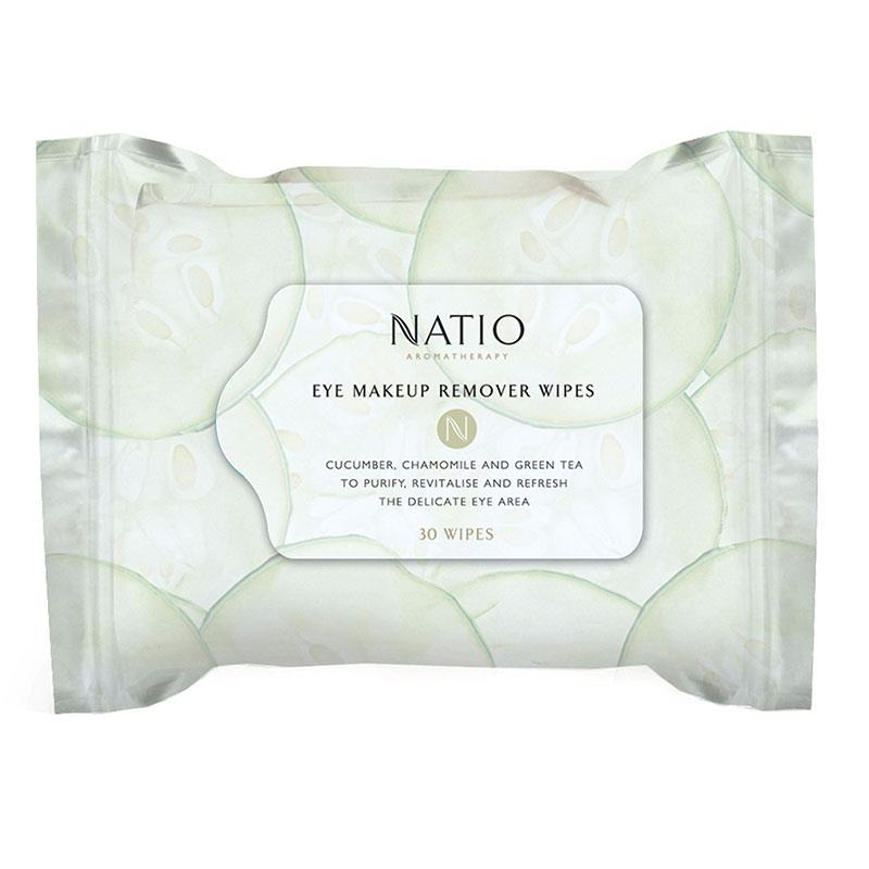 Buy Natio Eye MakeUp Remover Wipes 30 Online Only Online at Chemist