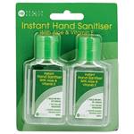 Health & Beauty Hand Sanitiser 60ml 2 Pack