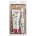 Jack N' Jill Strawberry Toothpaste with Bunny Bio Brush