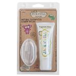 Jack N' Jill Flavor Free Toothpaste with Silicone Finger Brush