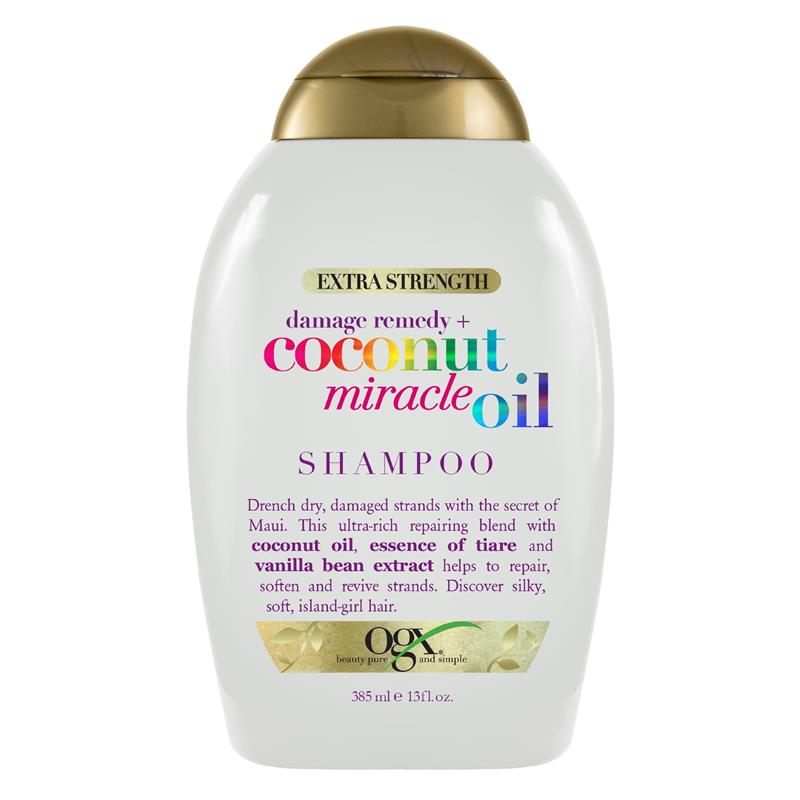 Buy OGX Extra Strength Coconut Miracle Oil Shampoo 385ml