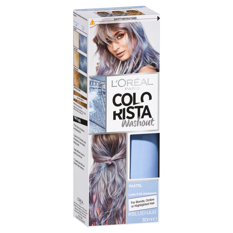 Buy L Oreal Paris Colorista Semi Permanent Hair Washout Blue