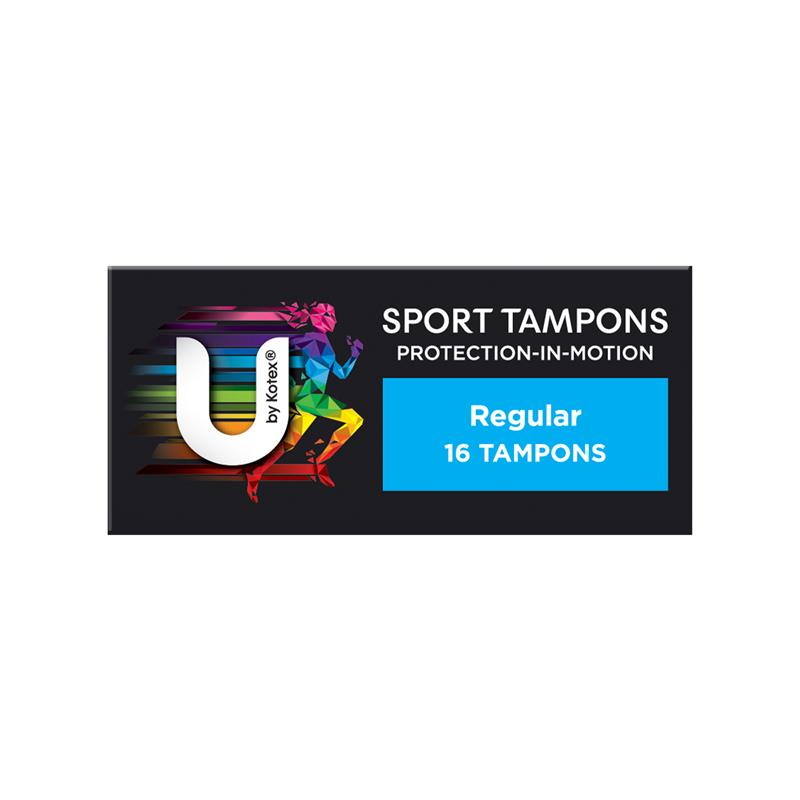 Buy U by Kotex Tampons Sport Regular 16 Online at Chemist Warehouse®