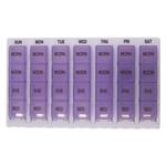 Health & Wellness Removable 7 Day Tablet Organizer