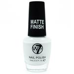 W7 Nail Enamel Matte White - White