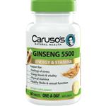 Caruso's Ginseng 5500 One-A-Day 60 Tablets