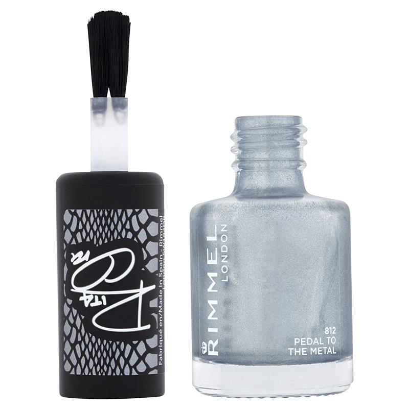 Buy Rimmel 60 Seconds Nail Polish Super Shine Pedal to the Metal 812