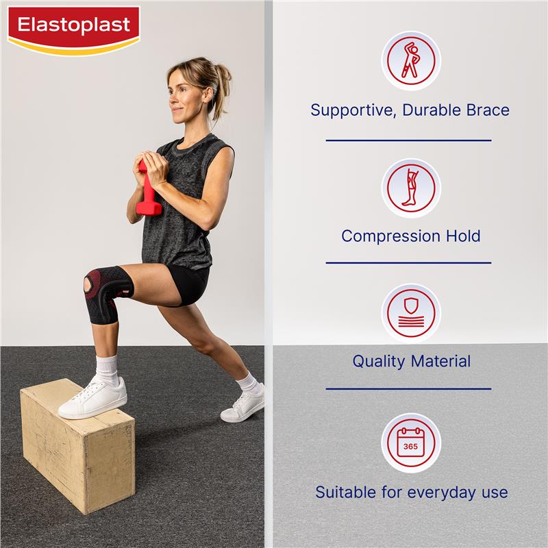 Buy Elastoplast 79005 Sport Functional Knee Brace (Open Patella) Medium