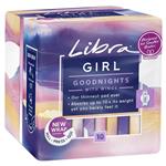 Libra Pads Girl Goodnights Wings 10 Pack
