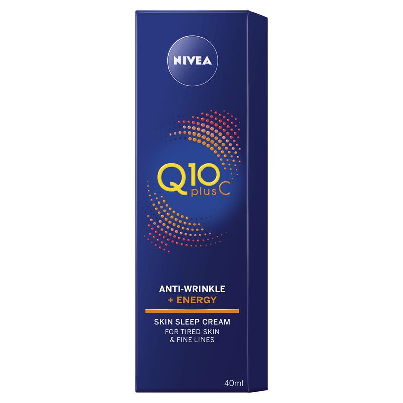 Buy Nivea Visage Q10 Plus Vitamin C Sleep Night Cream 40ml Online at