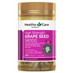 Healthy Care Grape Seed 58000 200 Capsules
