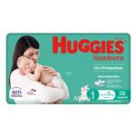 Huggies Convenience Pack Ultimate Size 1 Newborn 28 Pack