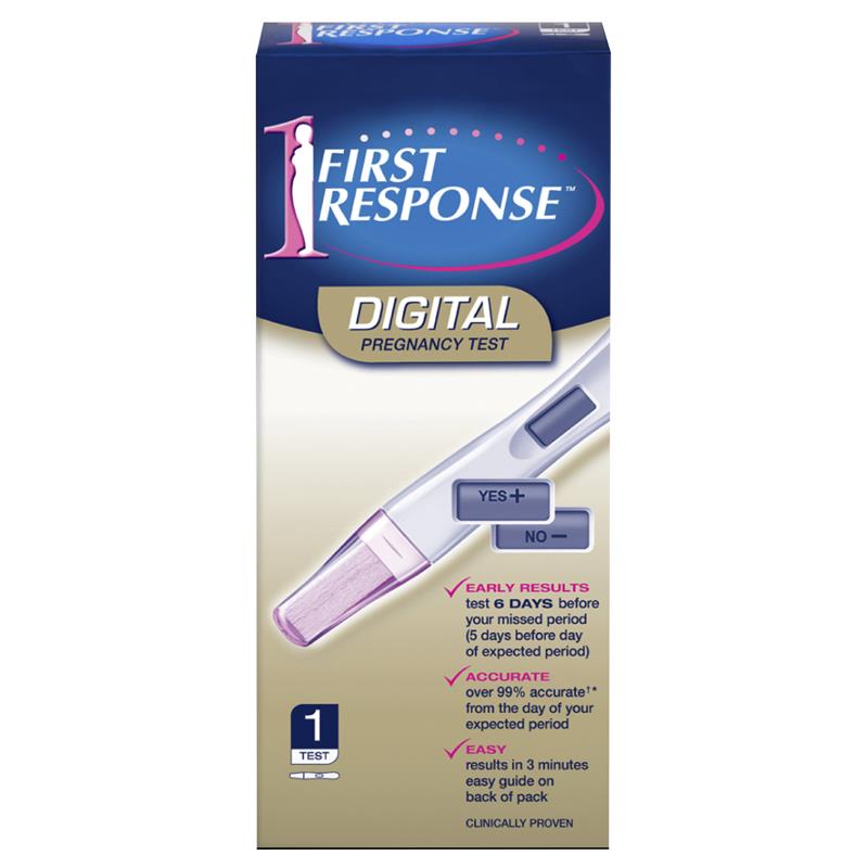 Buy First Response Digital 2 Pregnancy Tests Online At Chemist Warehouse   3DF 800 