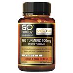 Go Healthy Turmeric 600mg Meriva Curcumin 60 VegeCapsules
