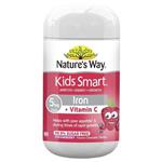 Nature's Way Kids Smart Iron Chewable 50 Tablets
