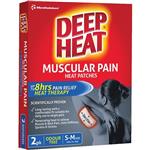 Deep Heat Regular Patch 2 Pack