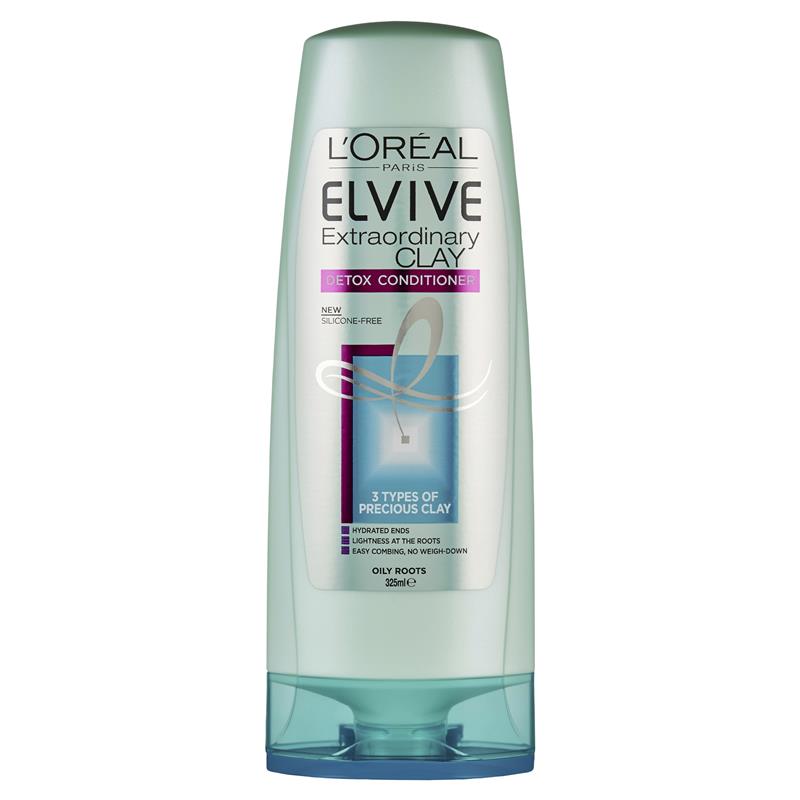 Buy L'Oreal Elvive Extraordinary Clay Conditioner 325ml Online at