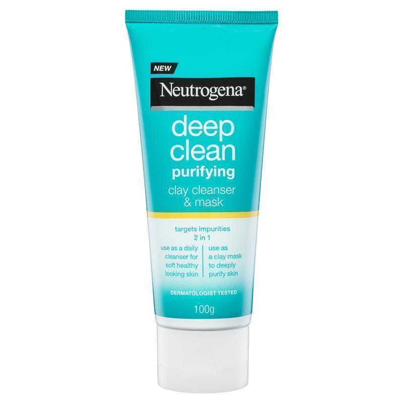 Buy Neutrogena Deep Clean Purifying Clay Cleanser Mask G Online At Chemist Warehouse