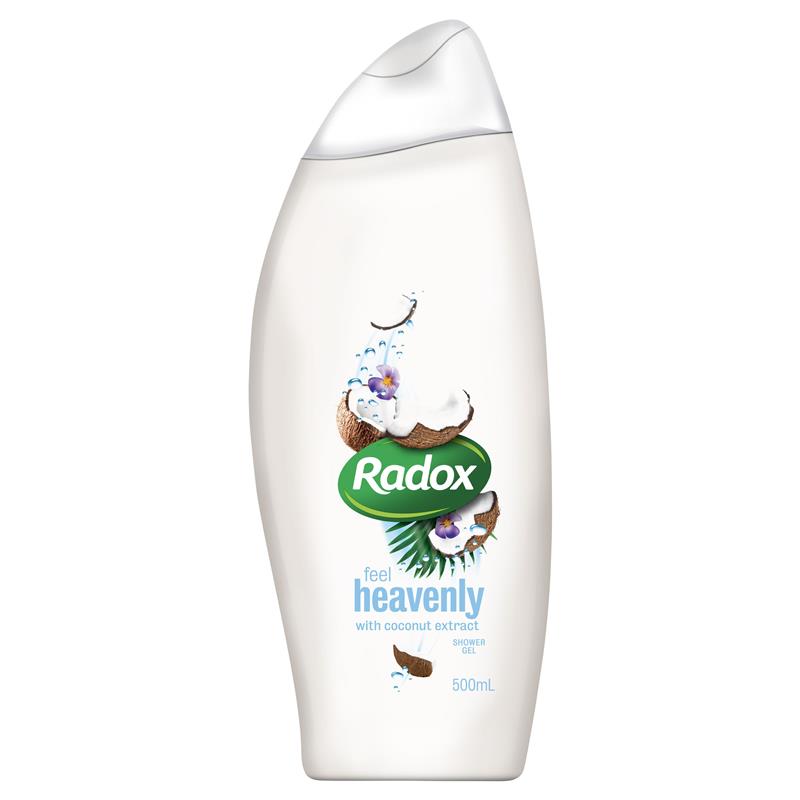 Buy Radox Feel Heavenly with Coconut Extract Shower Gel 500ml Online at