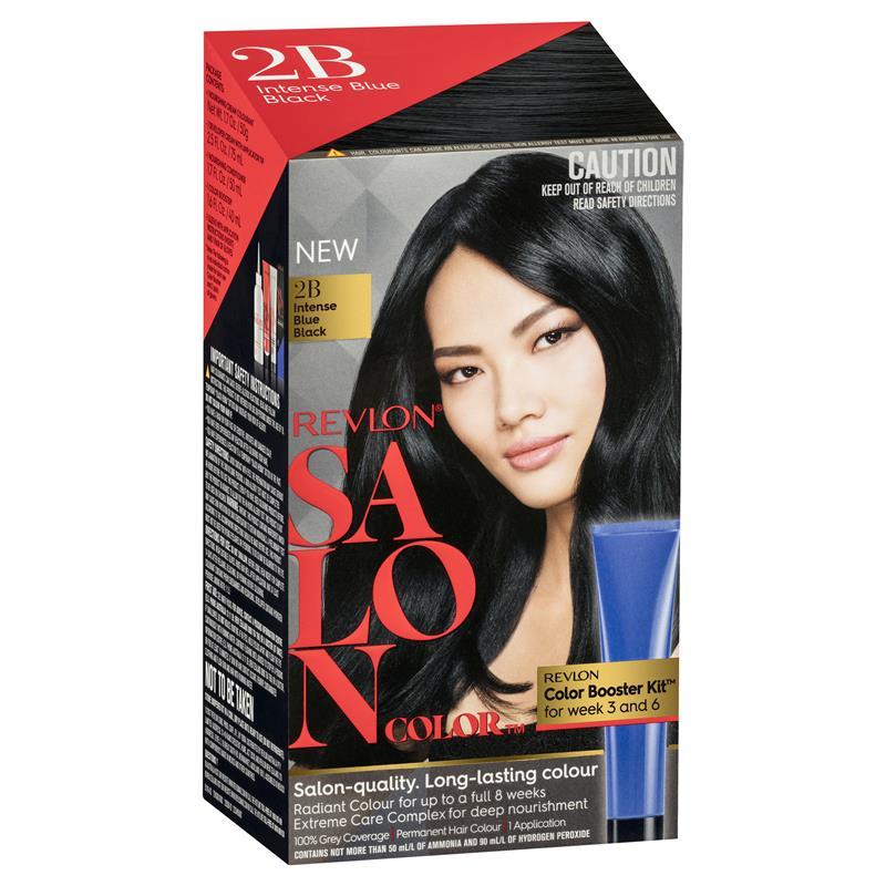 Revlon Salon Hair Color 2b Intense Blue Black